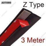Gioăng cao su chữ Z chống ồn xe hơi - Bộ 3m