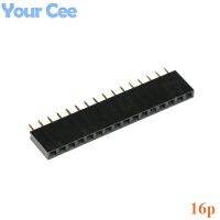 20 pcs Pitch 2.54mm 1*16 Pin Female Single Row Pin Header 1602 LCD socket 16P 16Pin