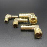 Brass Hose Barb Fitting Elbow 6mm 8mm 10mm 12mm 16mm To 1/4 1/8 1/2 3/8 BSP Male Thread Barbed Coupling Connector Joint Adapter