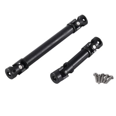 2PCS Hardened Steel Center Drive Shaft for 1/24 RC Crawler Axial SCX24 AXI00005 Upgrade Parts