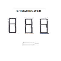 ใหม่สำหรับ Huawei Mate 20 Lite ซิมการ์ดถาดใส่ช่องเสียบซ็อกเก็ตอะแดปเตอร์ Connector อะไหล่ซ่อมเปลี่ยน-SOPO STORE