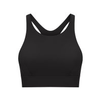 SHINBENE Halter Neck Shockproof Yoga Fitness Sport Bras Top Women Racerback High Impact Workout Gym Bras Athletic Brassiere