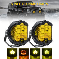 57นิ้ว LED ไฟหน้าทำงาน Light Bar Spot Flood Combo หมอกโคมไฟ Offroad ขับรถ4X4 SUV สำหรับ Jeep FORD LandRover