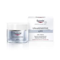 NEW !!! จัดโปรโมชั่น สินค้าใหม่ ส่งฟรี EUCERIN ULTRASENSITIVE Q10X DAY 50ml. ช่วยเพิ่มพลังให้เซลล์ผิว ที่ฝ่อตัว กลับชุ่มชื้น อิ่มฟู กระจ่างใส Cash on delivery [ FREE Delivery ]