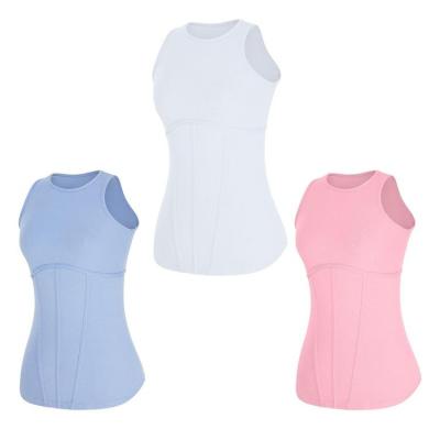 Sleeveless Fitness Tops for Women Elastic Tank Top Sports Yoga Shirts Stylish Design Sports Clothing for Running Workout Yoga and Exercise pleasure