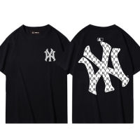 Mbl ny เสื้อยืดแขนสั้นลําลอง ผ้าฝ้าย ขนาดใหญ่ มาตรฐาน แฟชั่นฤดูร้อน สําหรับผู้ชาย และผู้หญิง