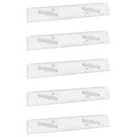 5X Marine Ruler Parallel Ruler Nautical Charts Parallel Ruler Mapping Points to Pull Parallel Ruler 450MM