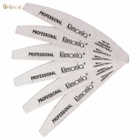 7Pcs/Lot Professional Wooden Nail Files 100/180 Grit Grey Boat Thick Sandpaper Sanding Buffer Files Beauty Tools DIY Salon Manicure Kits Accessories