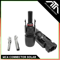 MC4 connector Solar หัวต่อปลั๊คแจ็คผู้เมีย ครบชุดสำหรับต่อ แผงโซล่าเซลล์