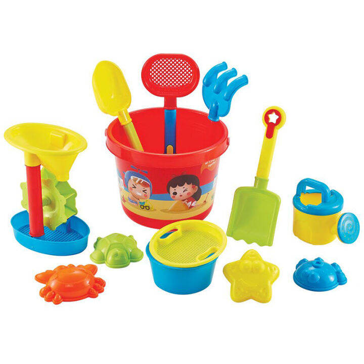 Children's Beach Tongxiao Toys 13 Piece Set Large Sand Digging Baby