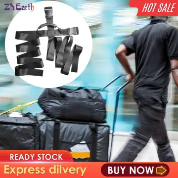 Carrying Strap with Handle for Safely Moving and Lifting and Carrying Heavy  Boxes, Groceries, Luggage, Non-Slip Adjustable Belt(Cross Style)