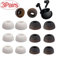 ◆❧ 3/2/1Pairs Soft Silicone Eartips for Huawei FreeBuds 4i Freebuds 5i Wireless Earphone Earplug Cover L M S Size Ear Tips Cap