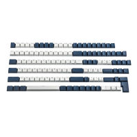 PBT Doubleshot Shine Melalui ANSI ISO กุญแจหมวกแก็ป Profil OEM สำหรับแป้นพิมพ์ MX แป้นพิมพ์ Mekanikal KBD75 68 61 84 87 104 Keychron