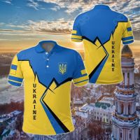 2023 NEW Style Ukraine Lightning Unisex Adult Polo Shirtsize：XS-6XLNew product，Can be customization