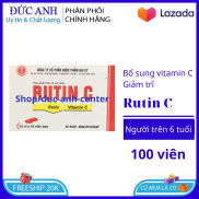 Viên uống Rutin C Đại Uy Bổ sung vitamin C