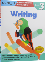 Kumon writing workbooks Writing grade 3 English writing training book for grade 3 primary school official education English original improve English writing ability 8-9 years old