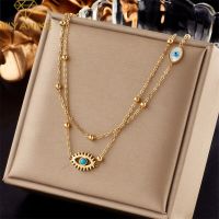 [Hot K] XIYANIKE 316L Kalung Baja Tahan Karat พวงกุญแจคู่สำหรับผู้หญิงการออกแบบที่ทันสมัยเครื่องประดับวันเกิดหวานของขวัญถ่านหิน