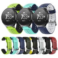 สำหรับGarmin Forerunner 235สายนาฬิกาข้อมือ,สปอร์ตซิลิโคนBreathableสำหรับผู้เบิกทางGarmin 230/220/ 235/620/ 630/ 735XT