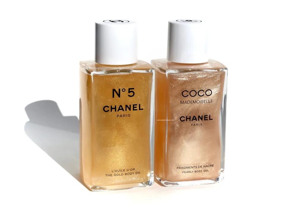 Chanel: No. 5 - Type Scented Body Oil Fragrance [Roll-On - Clear Glass -  Brown - 1/8 oz.] 