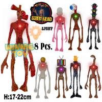 siren head ไซเรน เฮด action figures  8 แบบ มี แสง WINNIETOYS