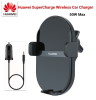 SuperCharge Wireless Car Charger 50W Max Inligent ทั้งสองด้านเซนเซอร์ติดตั้ง Dual Charging 3D Cooling Fast Charger