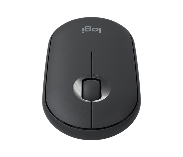 logitech-m350-pebble-wireless-mouse-สีดำ-ประกันศูนย์-1ปี-ของแท้-graphite