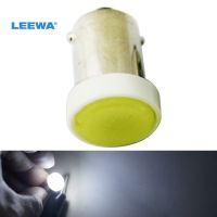 LEEWA 50pcs White Car Interior BA9S T4W COB 1LED Bulb Reading LED Light Lamp Bulb Styling Lamp DC12V CA1034