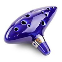 【❗】 Readings 16หลุม Alto C Ocarina Multi Chamber Terracotta พร้อมถุงป้องกัน/เชือกเส้นเล็ก/คู่มือ