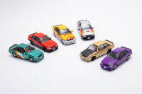 DCT 1:64 Corolla n AE86สีแดงทองเขียวม่วง Trd LHD Diecast รุ่นรถ