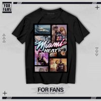 2022 New Original เสื้อยืดบาสเก็ตบอล พิมพ์ลายกราฟิก MIAMI HEAT VICE CITY