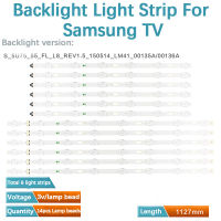 ShenZhen Factory แถบไฟแบล็คไลท์ แถบไฟทีวี LED Backlight Samsung UA55KU6880JXXZ LM41-00135A LM41-00136A 12ชิ้น