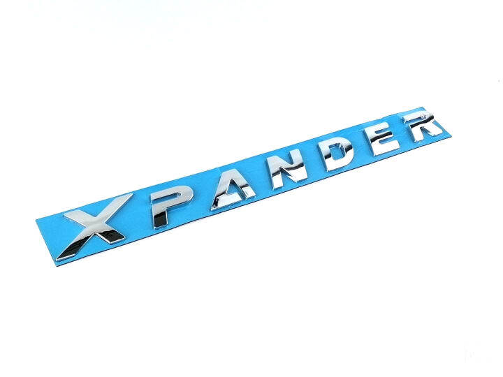 logo-x-pander-โลโก้-x-pander-ของแท้-ติด-mitsubishi-x-pander-ชุปโครเมี่ยม-1ชิ้น-มีบริการเก็บเงินปลายทาง