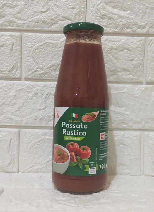 RUSTIC TOMATO PUREE IMPORTED K CLASSIC ITALIAN STYLE PASSATA RUSTICA