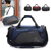 【YF】 Large Capacity Sport Fitness Bags Dry Wet Separation Gym for Men Outdoor Hiking Camping Travelling Yoga Handbags