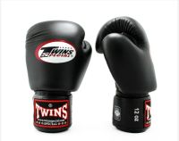 นวมชกมวย Twins Special Thai Boxing Gloves - BGVL-3 - Black