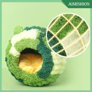 Bird Nest Washable Cute Snuggling Shed Hut Parrot Hut with Detachable