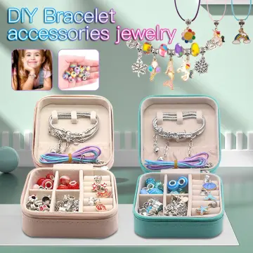 Charm Bracelet Jewelry Making Kit Bracelet Necklace Present Alloy