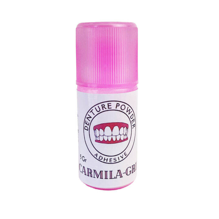 Carmila ผงติดฟันปลอม 5กรัม | Lazada.co.th