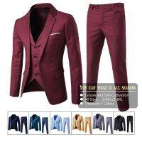 Spring Summer Groomsmen Male Two-piece Full Mens Suit Set Casual Wedding Nightclub Slim Fit Black Blazer for Men Free Shipping