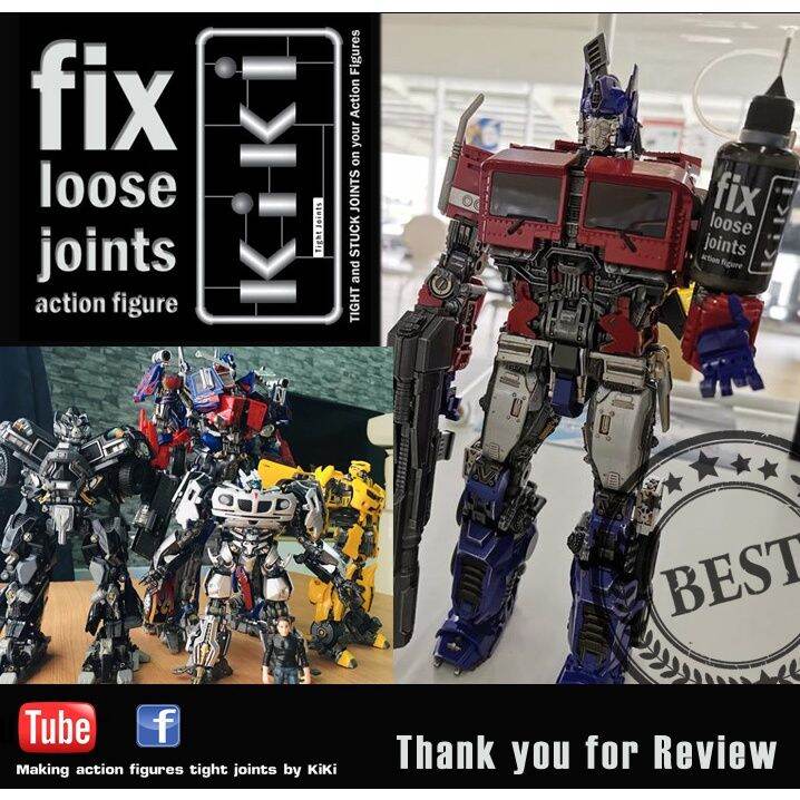 kiki loose Solution For tranformers And Action Figures fix joints. Lazada PH