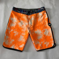 Fashion Bermuda Boardshorts  Mens Print Phantom Beach Shorts Elastic Quick Dry Breathable Surf Swim Fitness Trunks Swimwear