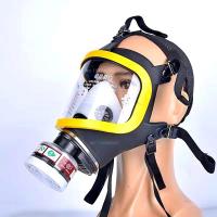 Protective air supply full face gas mask system respirator mask workplace safety supplies Chemical radiation Gas Mask