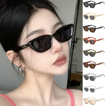 New Fashion Mens Womens Full Frame Uv Protection Glasses Y2k Rice