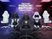 เก้าอี้เกมมิ่ง โฉมใหม่ NUBWO Gaming Chair Phenom NBCH-007 หมอนกำมะหยี่ ขาเหล็ก ปรับนอนได้ถึง 180 องศา สินค้าประกัน 1 ปี