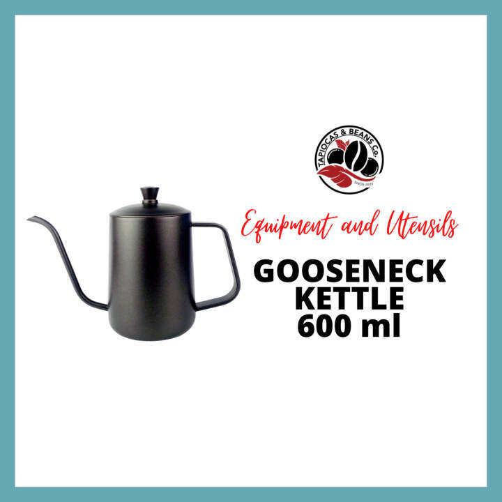 Gooseneck Kettle Pour Over Stainless Steel 350ml / 600ml Lazada PH