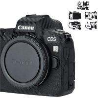 Anti-Scratch Camera Body Carbon Fiber Film Kit for Canon EOS R ( สติ๊กเกอร์กันรอยรอบBODYกล้อง ลายหนัง )