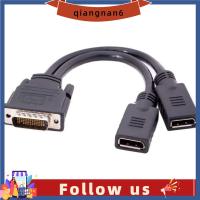 สาย DP ตัวผู้สำหรับสายต่อตัวเมียมอนิเตอร์ QIANGNAN6ตัว DMS 59ขาเป็น2ตัวแปลง DisplayPort