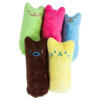 Pet Cats Cute Toys Catnip Products Funny Plush Thumb Pillow Play Game Mini Cat Kitten Accessories Soft Chew Bite Cat Products Toys