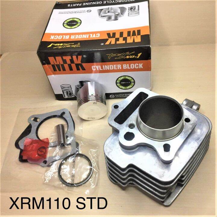 MTK CYLINDER BLOCK KIT FOR HONDA XRM110 STANDARD Lazada PH