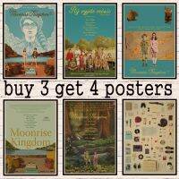 Moonrise Kingdom ภาพยนตร์คราฟท์โปสเตอร์ตกแต่งผนัง-ตกแต่งบ้านบาร์คาเฟ่ Disegno Core Decorativo ซื้อ3แถม4-เหมาะสำหรับคนรักภาพยนตร์ Liyanhong2